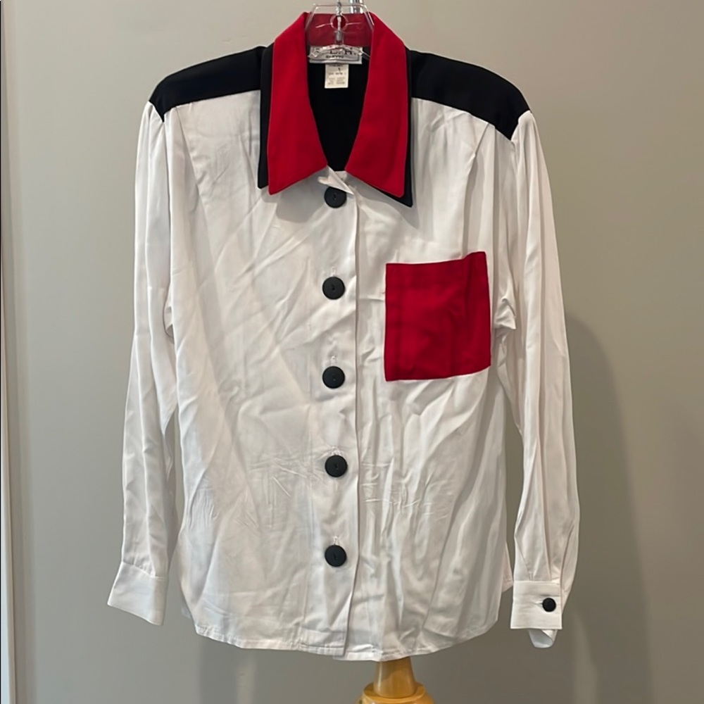 T.L.H by Hypi 60s style vintage shirt color block